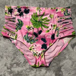 Torrid high rise side lattice swim bottom